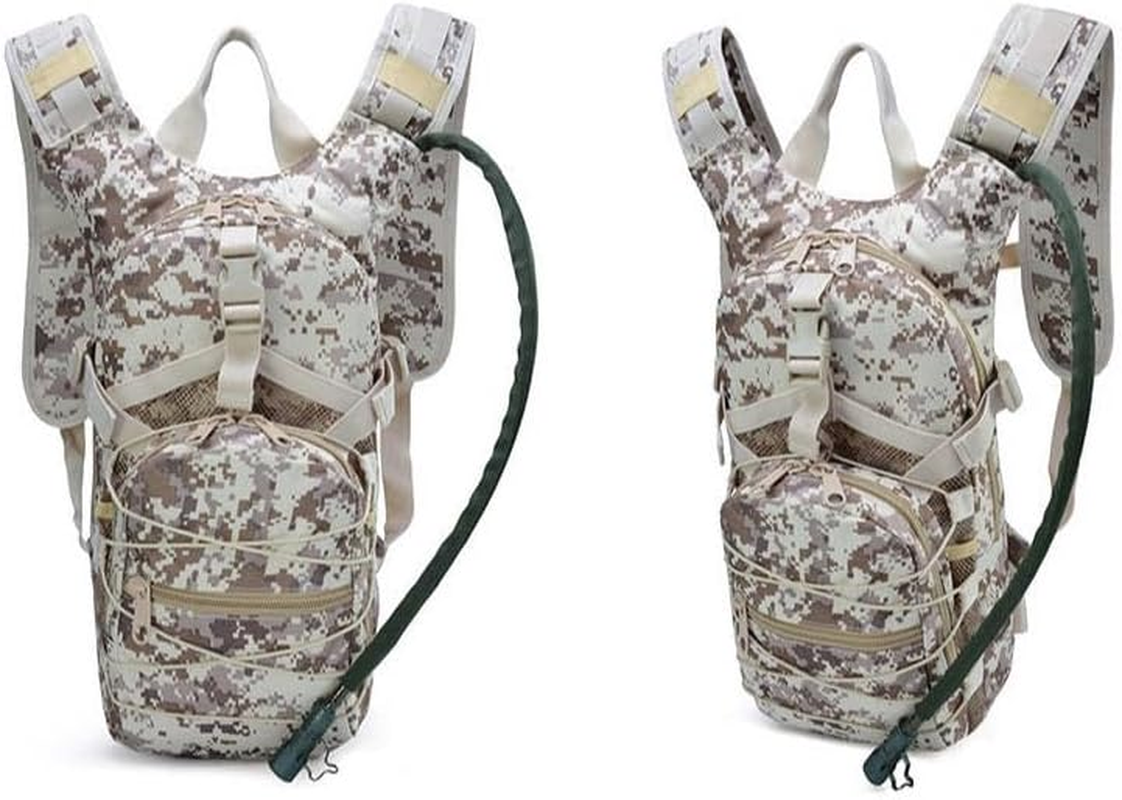 Hydration Backpack Water Backpack with 3L Water Bladder Phone Protection Waterproof Fabric for Outdoor Sports Running Hiking Camping Climbing Cycling Skiing image number 2