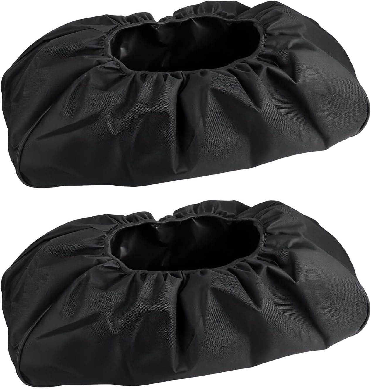 2Pcs Winch Cover, 600D Oxford Fabric Heavy Duty Waterproof Dust-Proof Uv-Resistant Protective Cover, Ideal for 8500-17500 Lbs Electric Winches, Indoor & Outdoor Universal Fit (55X19X24Cm) image number 4