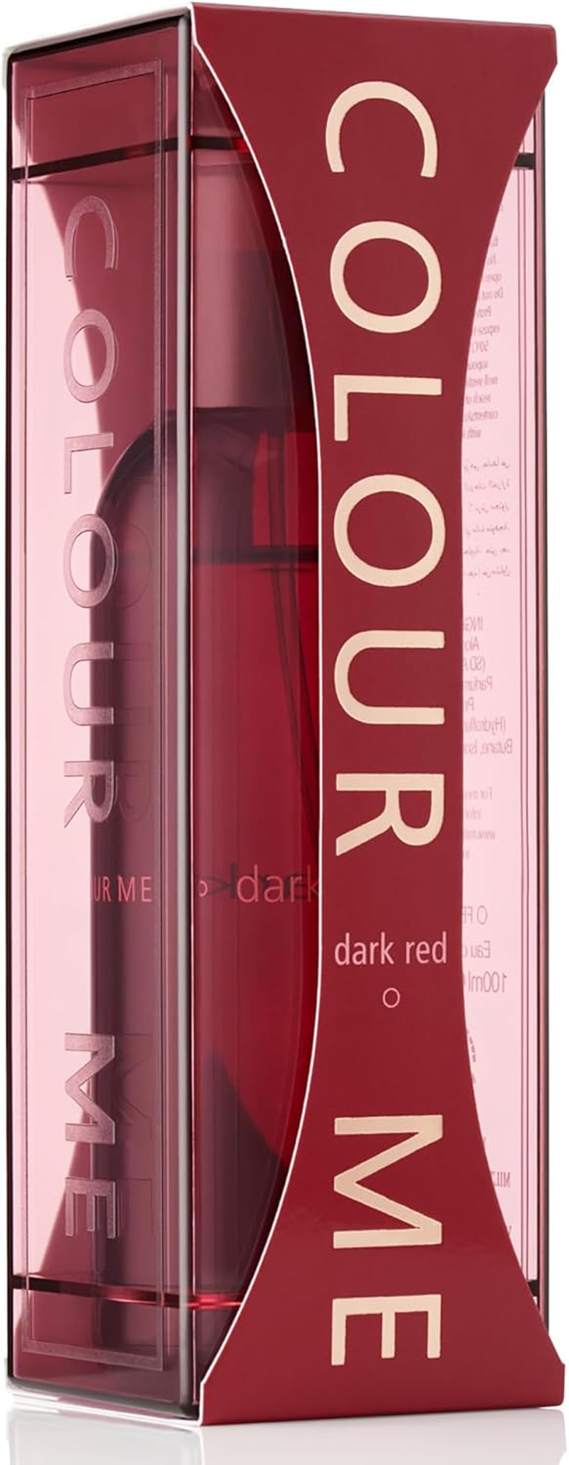 Colour Me Dark Red by Milton-Lloyd - Perfume for Women - Amber Floral Woody Scent - White Peach and Jasmine Notes - Blended with Ambergris and Saffron - for Elegant Ladies - 3.4 Oz EDP Spray image number 6