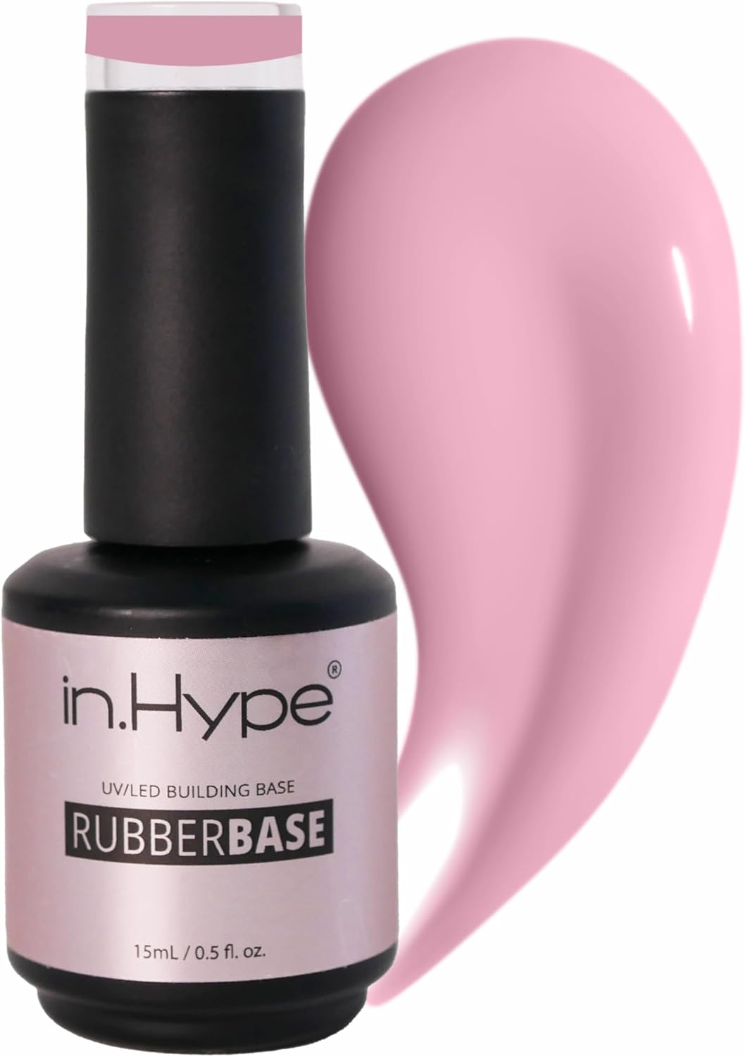 IN.HYPE Hema-Free Strong Rubber Base Coat UV/LED Curable. Soak Off