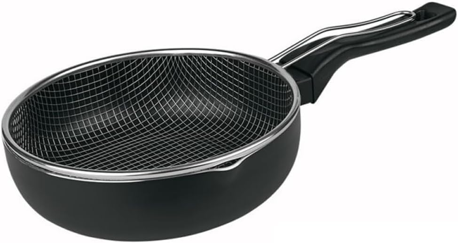 LS Kitchen - Frying Pan with Non-Stick Coating - Frying Pan - Pan with Frying Basket - Diameter 20 Cm image number 3