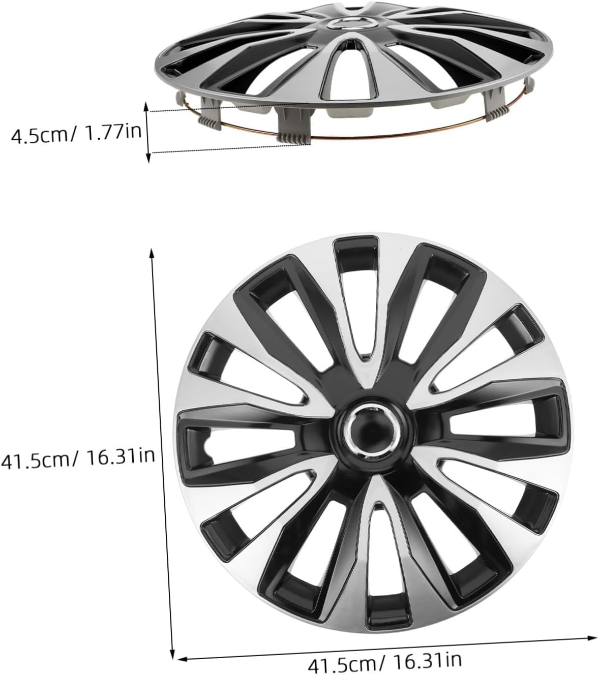 OSOLADY Replacement Hubcaps for Vehicles Wheel Rim Covers Car Rim Wheel Cover Abs Construction image number 1