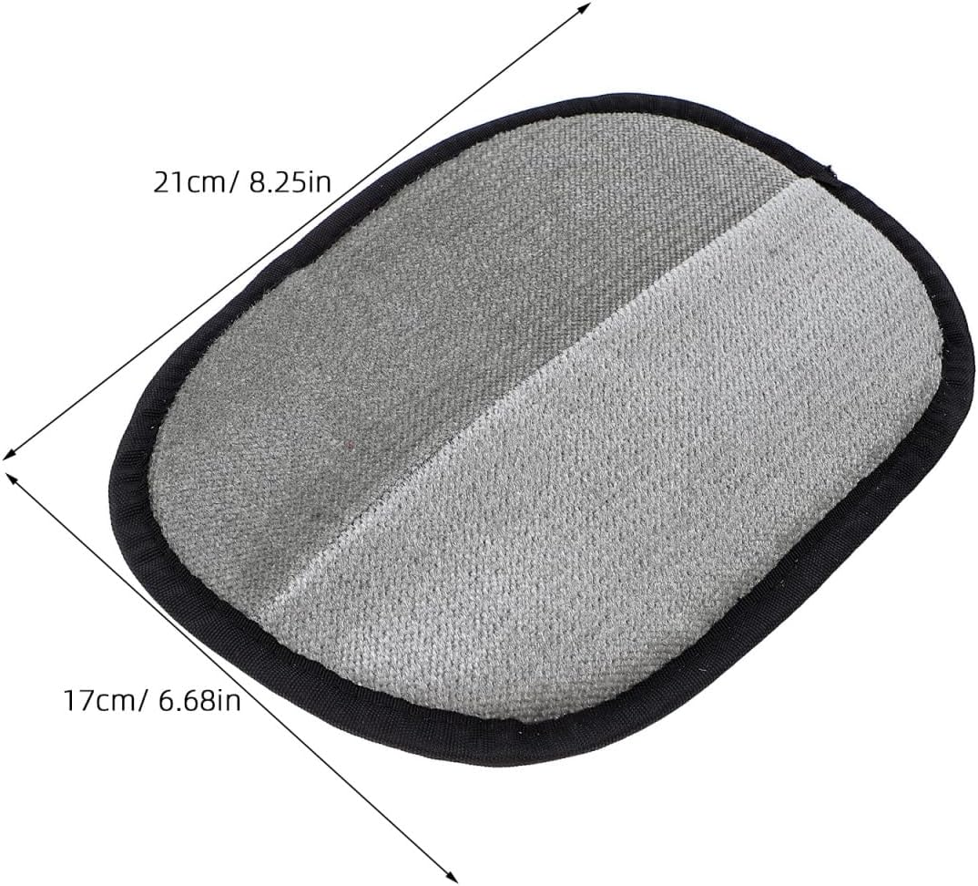 Alipis Pet Hair Removal Gloves for Cats Dogs Large Fit Dual-Sided Bristle Mitts for Easy Cleaning image number 6