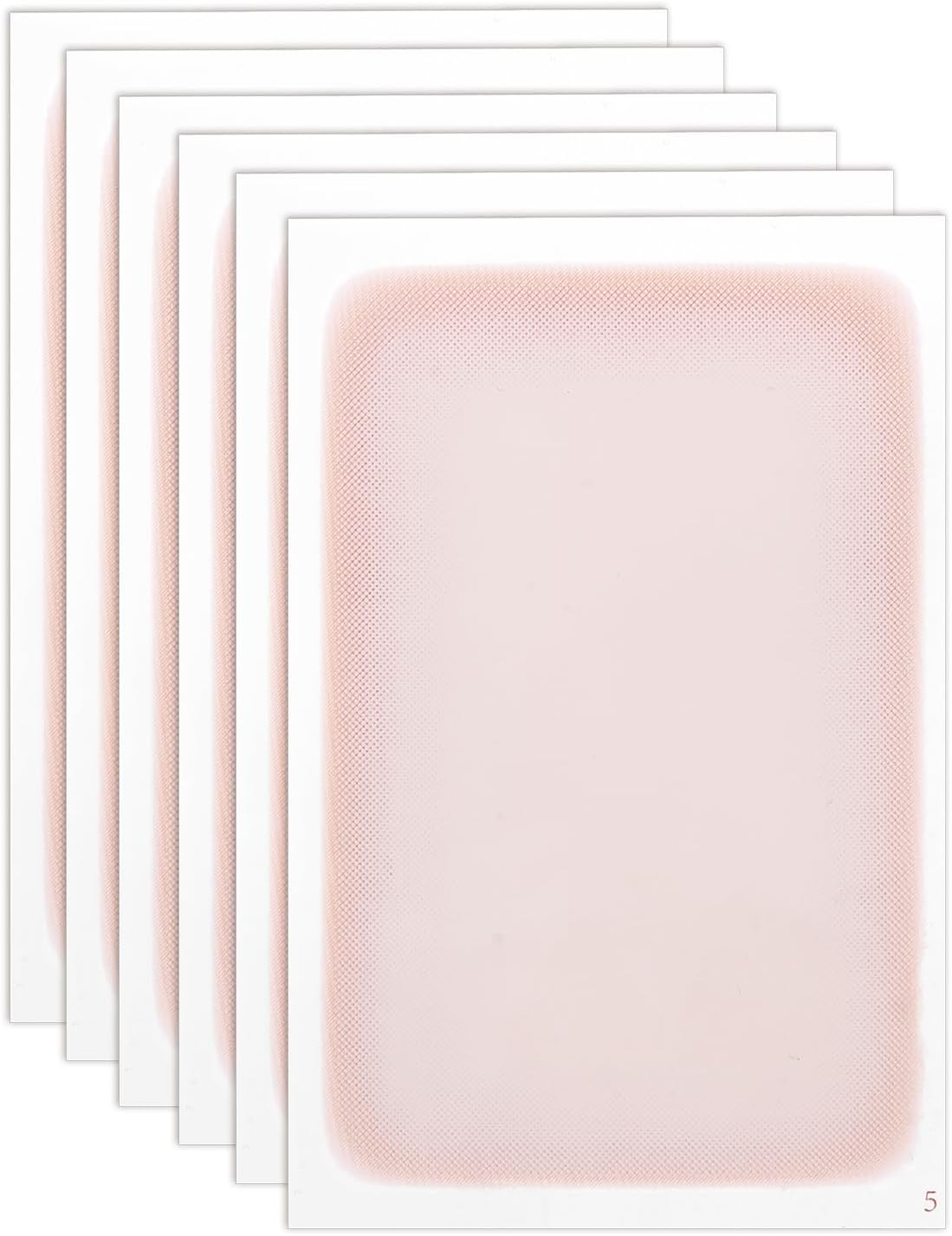 Gosknor 6Pcs Tattoo Cover up Patch, Waterproof Invisible Tattoo Cover up Stickers Natural Breathable Sweatproof Body Concealer Makeup Patches (Dark Skin Tone)