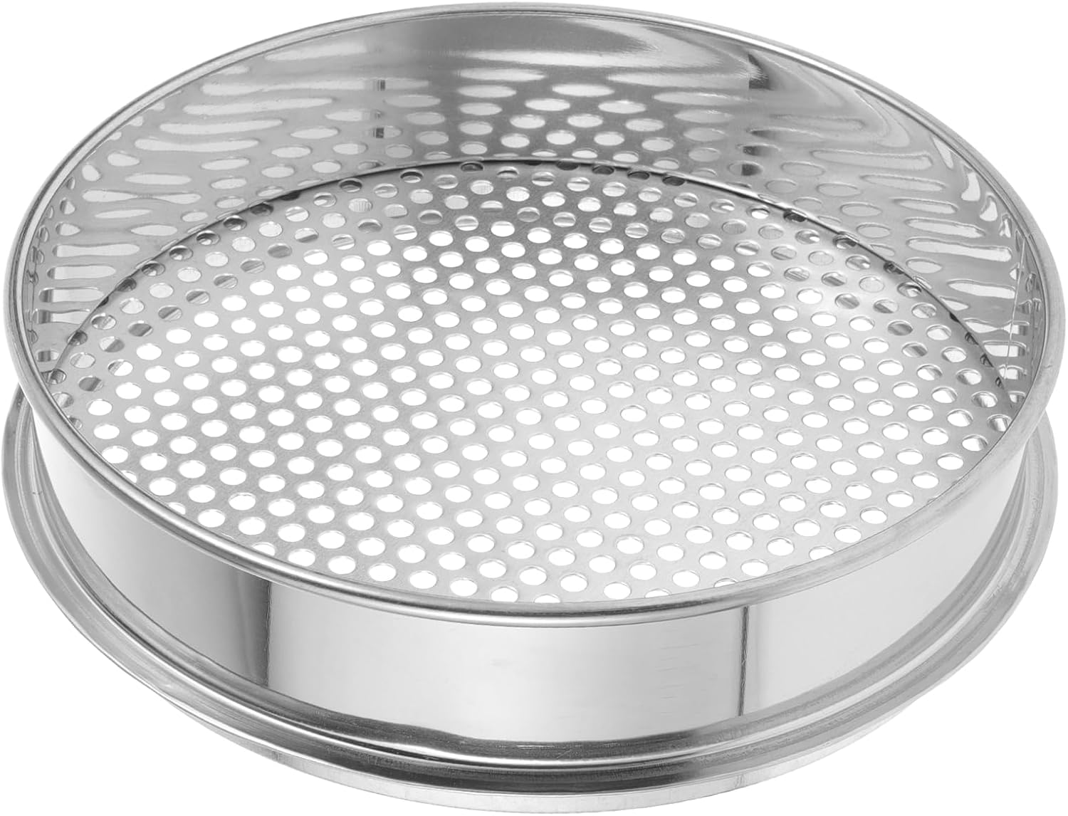 Garden Sieve Garden Riddle Soil Strainer Screen Kitchen Supply Household round Grading Sieve Gardening Tools image number 4