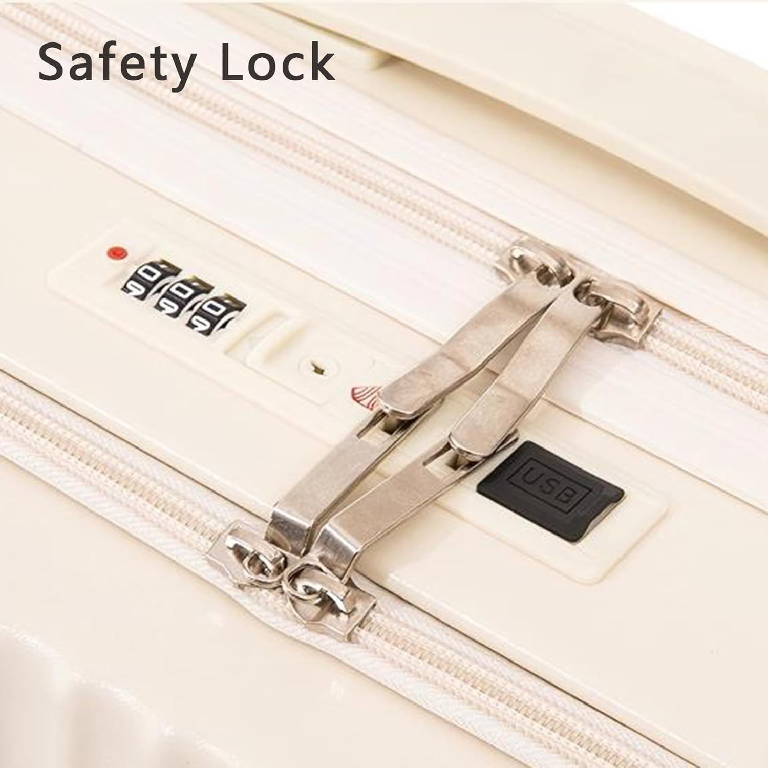 Travel Luggage Small, Carry on Suitcase Hardside, Lightweight Suitcase Spinner 4 Wheels, Front Open Luggage with USB Charger Cup Holder (Black, 18In) image number 5