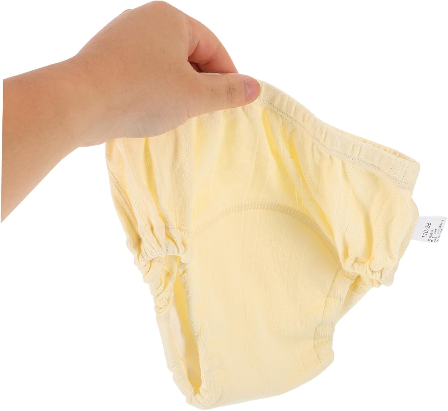 Hohopeti 3PCS Reusable Cotton Training Pants for Leakproof Design Breathable Soft Potty Underwear for Boys and Comfortable Fit for Day and Night Use image number 3