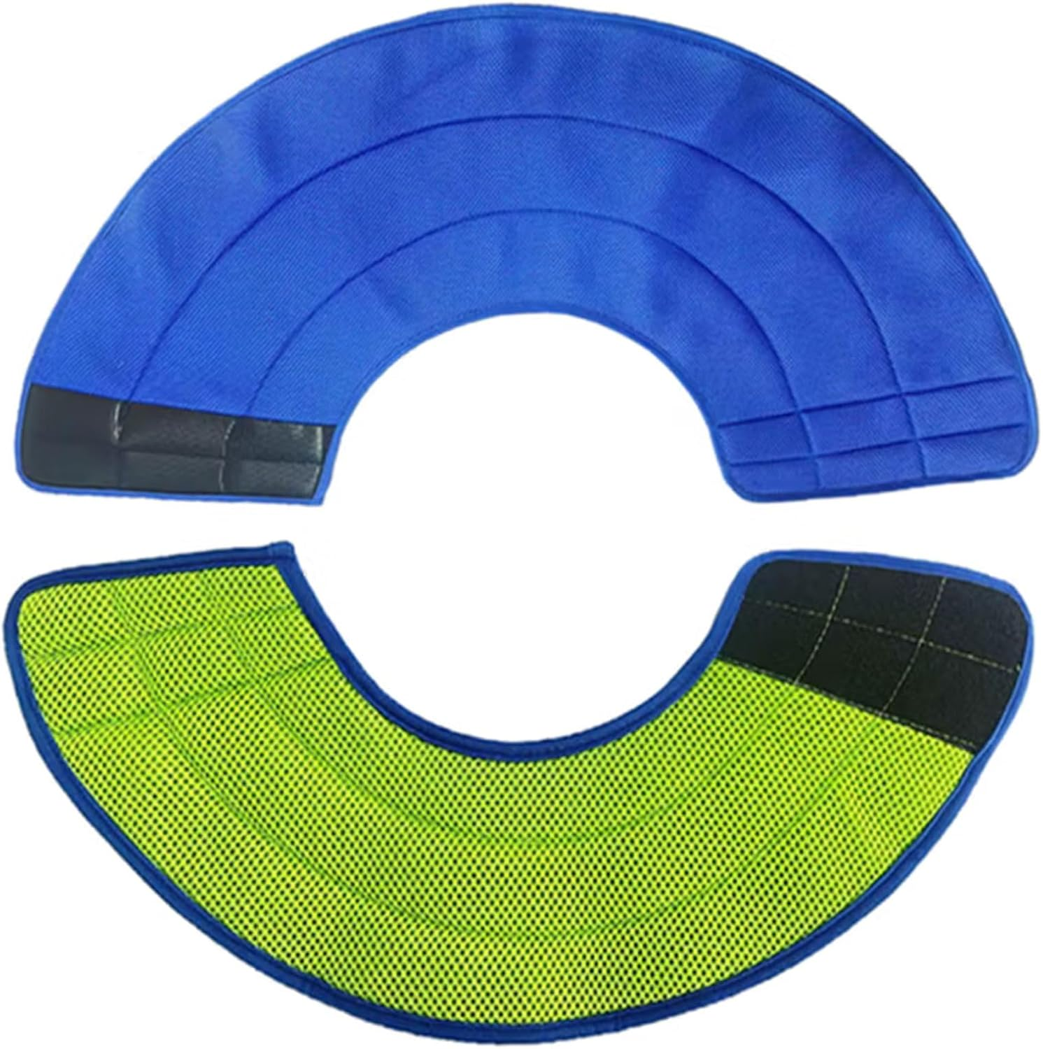 RIBHNXHI Dog Recovery Collar Cone Adjustable Soft Fabric Anti-Licking M (Neck:11.8-13.8In) for Postoperative Wound Care image number 1