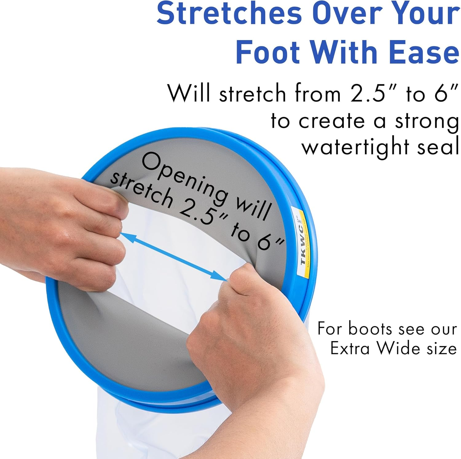 TKWC Inc - Water Proof Cast Cover for Shower - 5738 - Watertight Protector image number 3