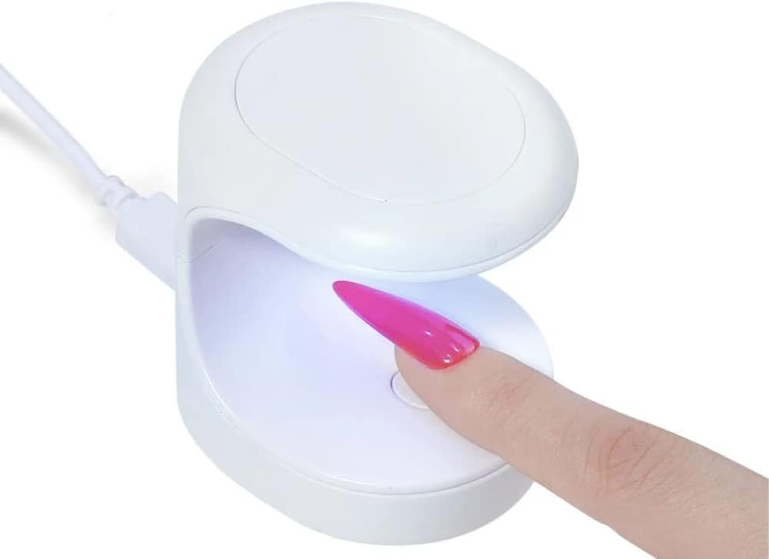 Nail Dryer Portable Mini 16W Uv Led Lamp Nail Dryer with USB Cable Gel Nail Polish Dryer for Easy and Fast Quick Dry DIY Nail Art Travel Use Nail Lamp image number 5