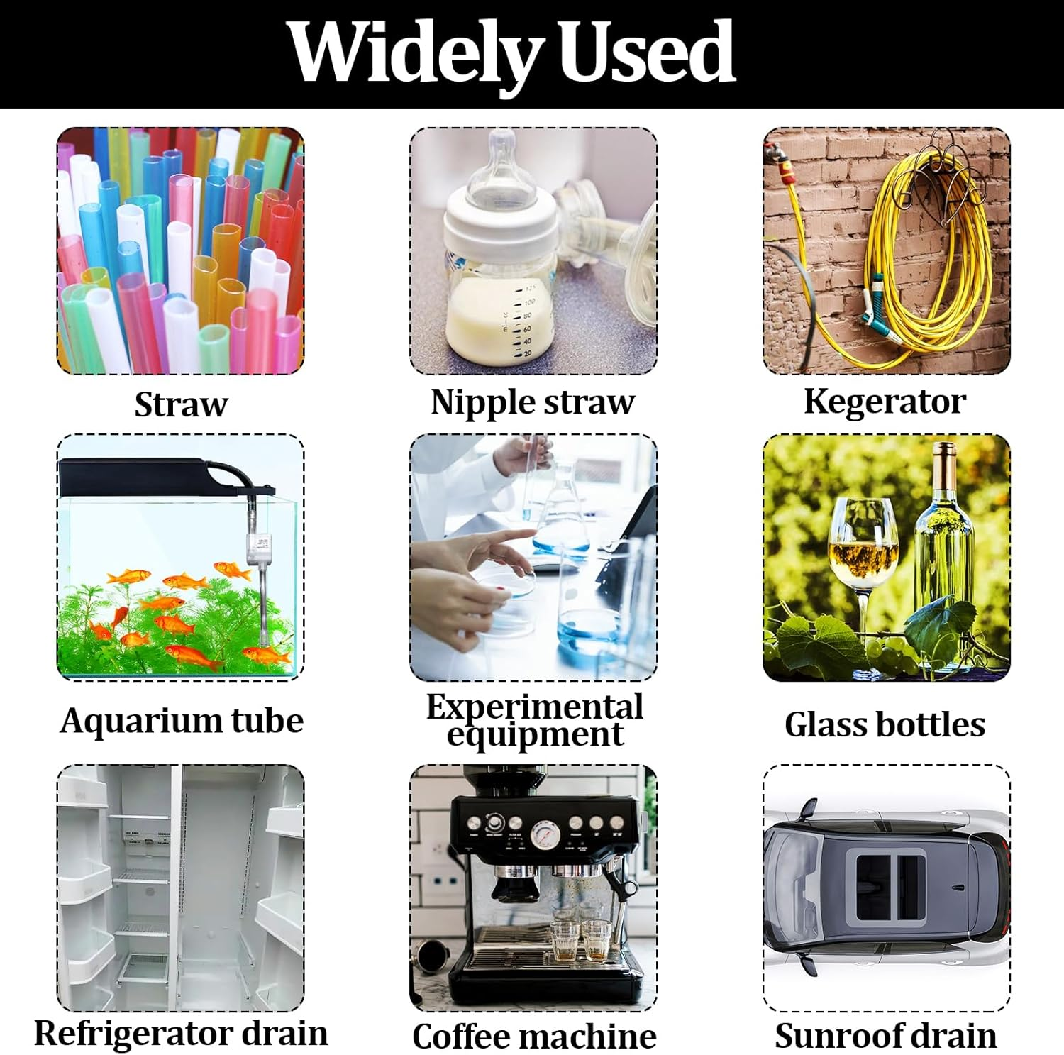 4Pcs 39.4 Inches Extra Long Pipe Cleaners ，Straw Cleaner Brush Extra Long for Cleaning Straw, Tube, Pipe, Hose, Refrigerator Drain, Laboratory Catheter Brush, White image number 5