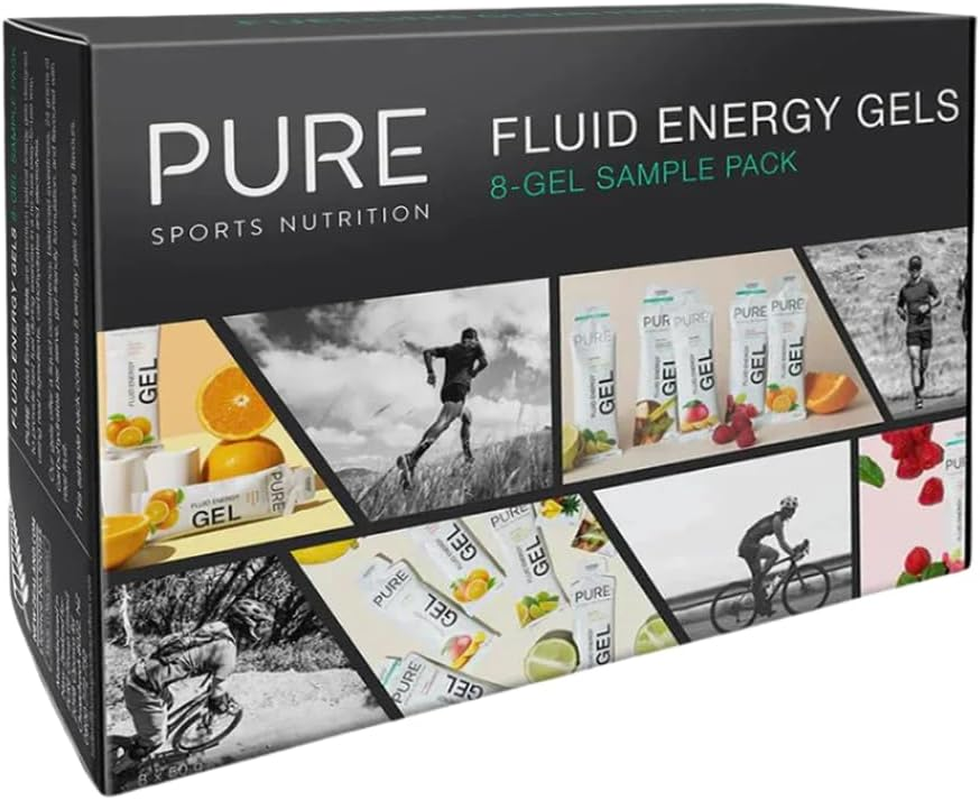 Pure Sports Nutrition - Fluid Energy Gels - 8 Gel Sample Pack image number 1