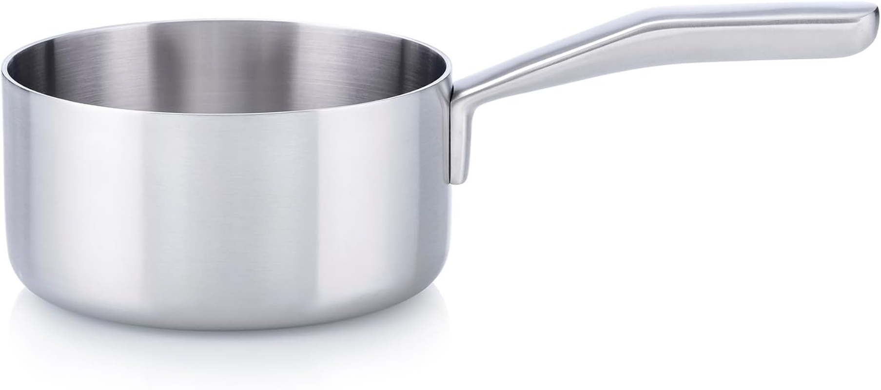 Masterpro Bones MP by Alessi MP Saucepan 16 X 8.0 Cm Stainless Steel image number 5