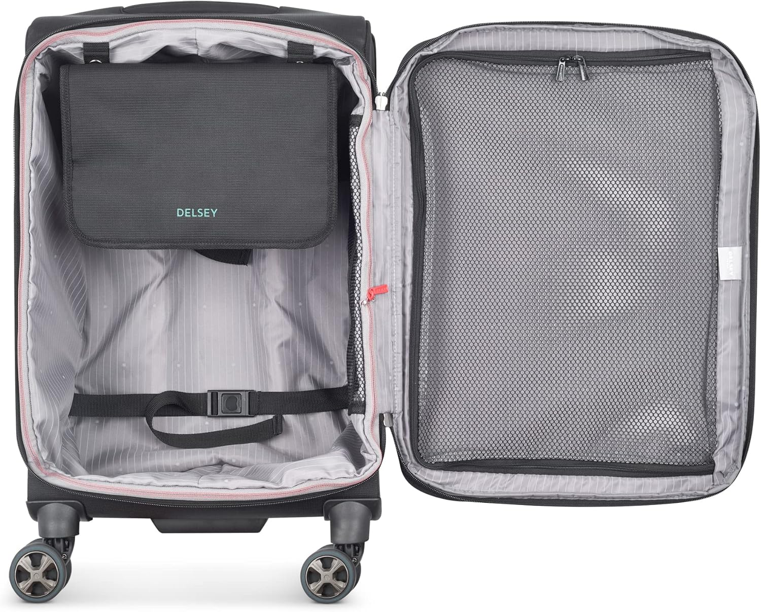 DELSEY Paris Helium DLX Softside Expandable Luggage with Spinner Wheels image number 4