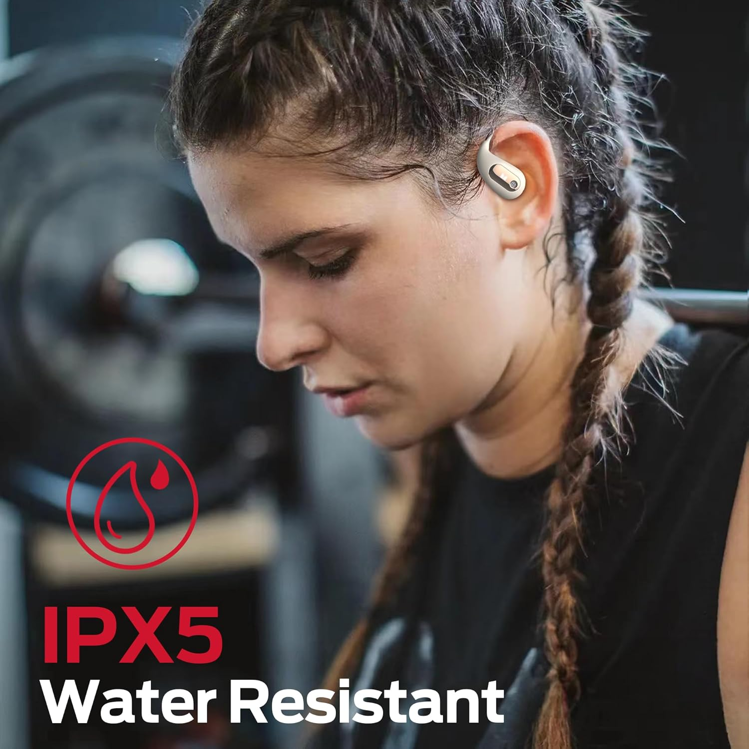 Monster Open Ear AC210 Headphones, Bluetooth 5.4 Earphones Stereo Sound image number 2