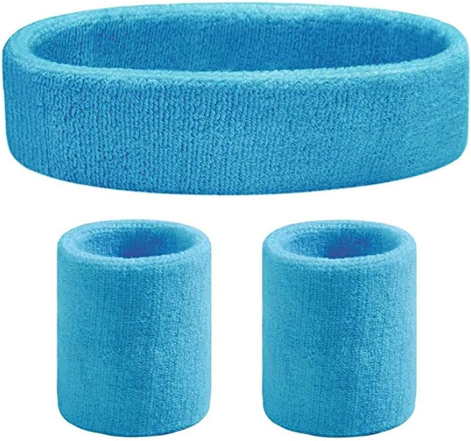 Liberty Headband/Wristband for Men and Boys for Gym Exercise, Yoga, Sports Sweat Belt for Football, Baseball, Basketball, Boxing and Tennis, Sweaty Eyes and Wrists