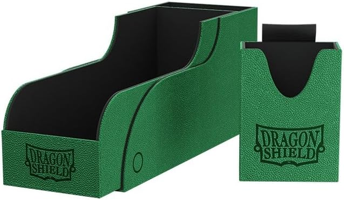 Dragon Shield 300 Sleeved Nest Deck Box, Green/Black image number 2