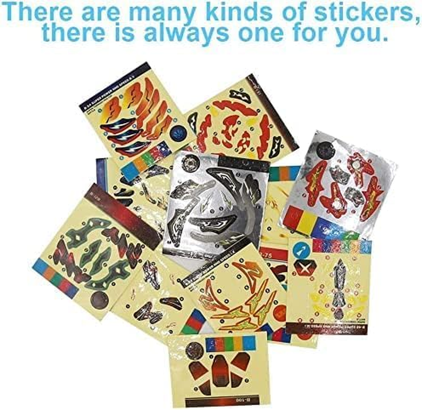 B-Qtech Battling Top Burst 12 New Gyros Top with 2 Launcher, Arena Toy, Gyro Pocket Box Pro (Gold) image number 6