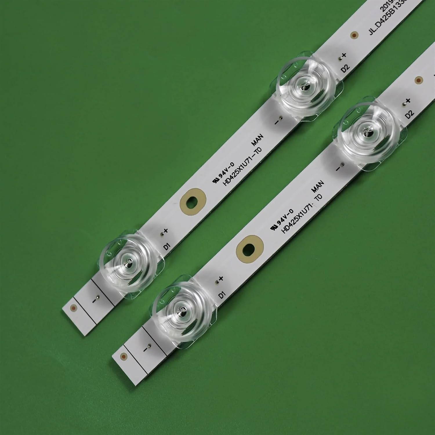 LED Backlight Bar 11LED Compatible with Hisense 43A7100FTUK 43AE7000FTUK H43A7300FTUK HD430X1U81-T0L1 SVH425A09 CRH-BX43X1U513030T0211069 (Color : 10PCS 5TV) - 10Pcs 5Tv image number 2