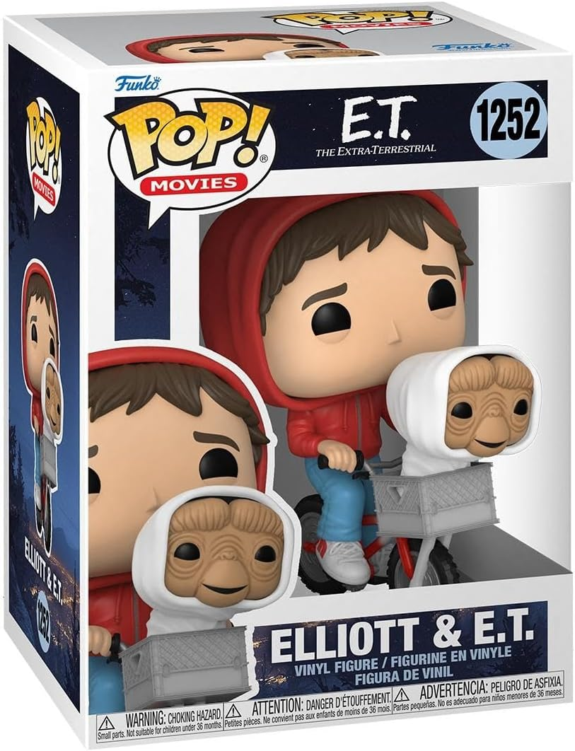 FUNKO POP! Movies: E.T.- Elliot & ET on Bike image number 3