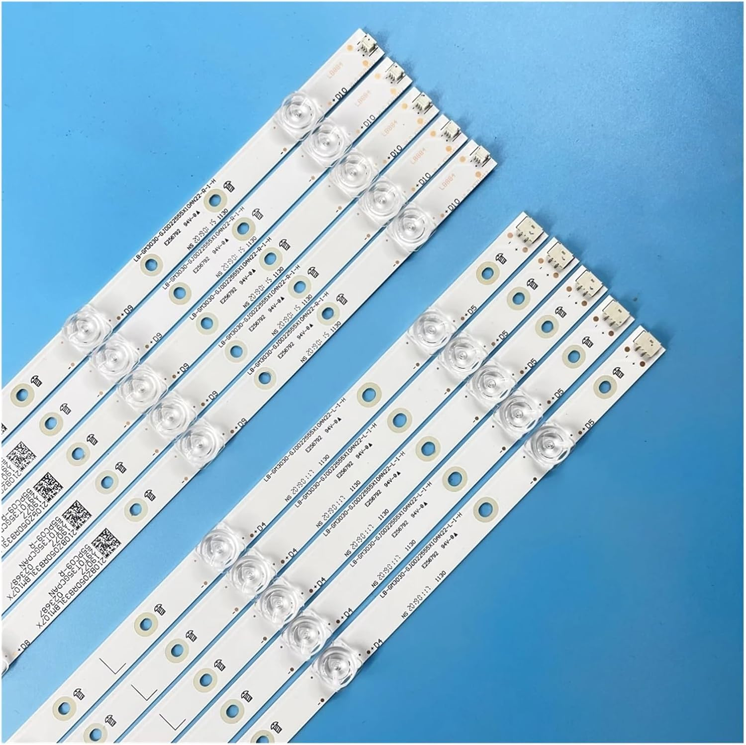 10Pcs/Kit LED Strips for 55 TV 55PUS6804 12 55PUS7334 12 55PUS5670 12 55PUS6804/12 55PUS7334/12 55PUS5670/12 55PUS6704 55PUS7394 image number 4