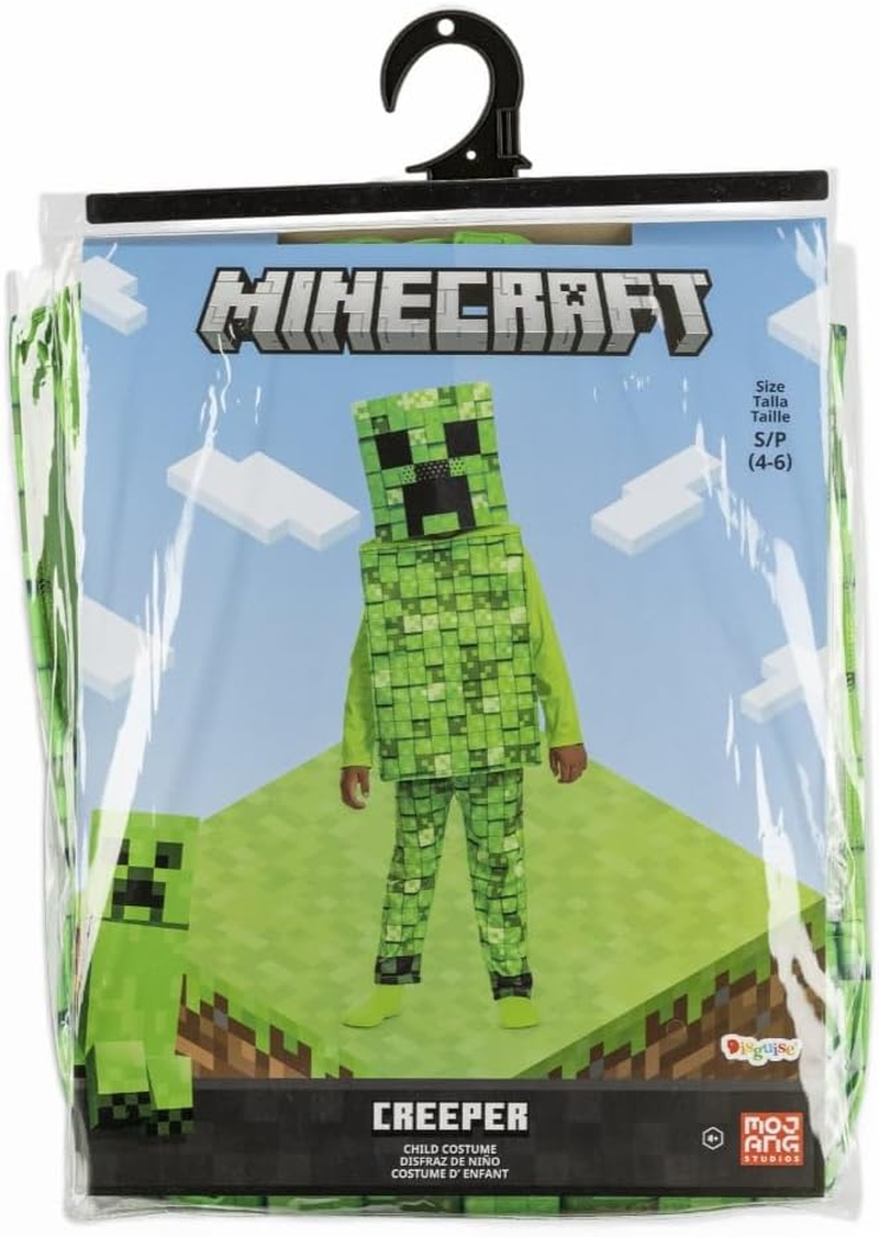 Minecraft Creeper Value plus Costume Size 4-6 image number 1
