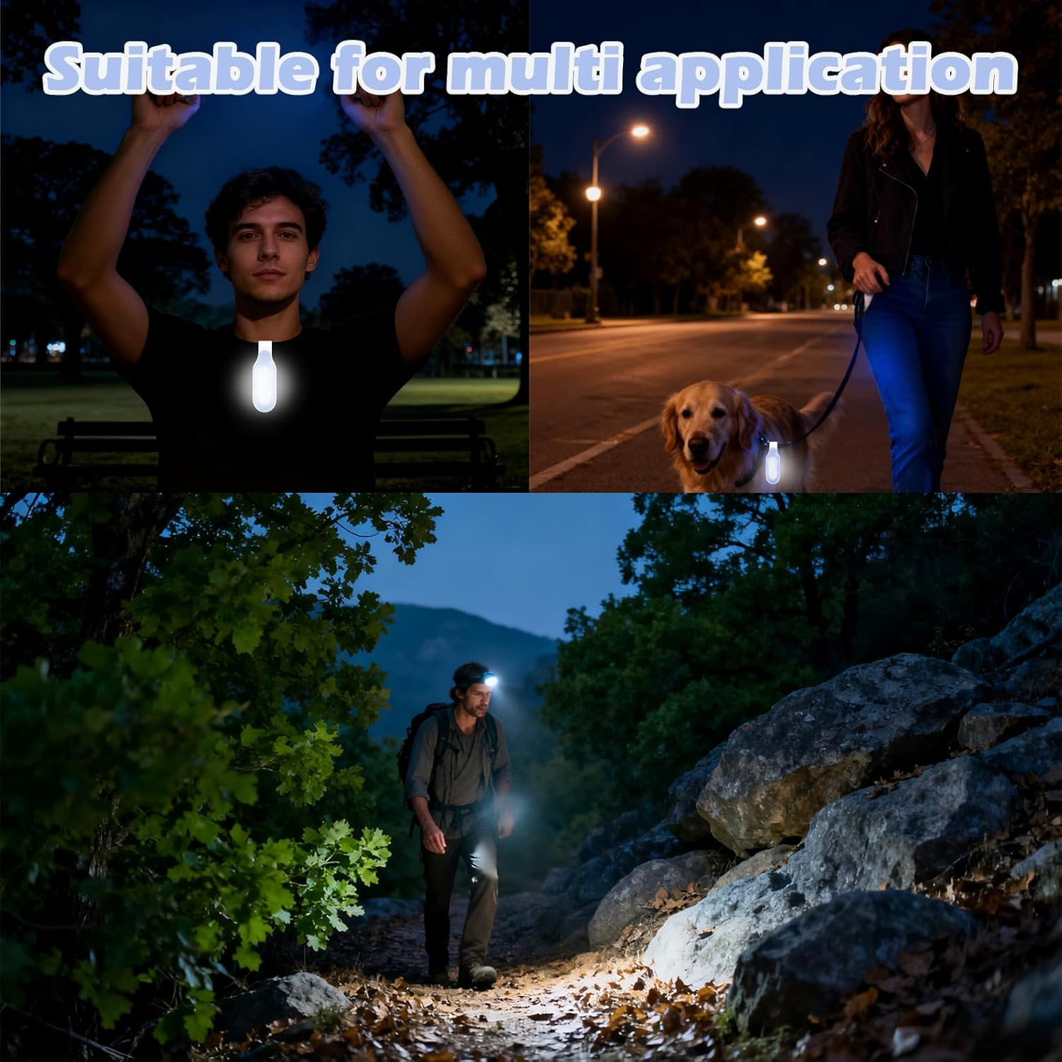 Vymoreon Nurse Hands Free Lightweight Emergency Flashlight for Nightshift Suitable for Walking, Running, Pets & Outdoor Activities image number 2