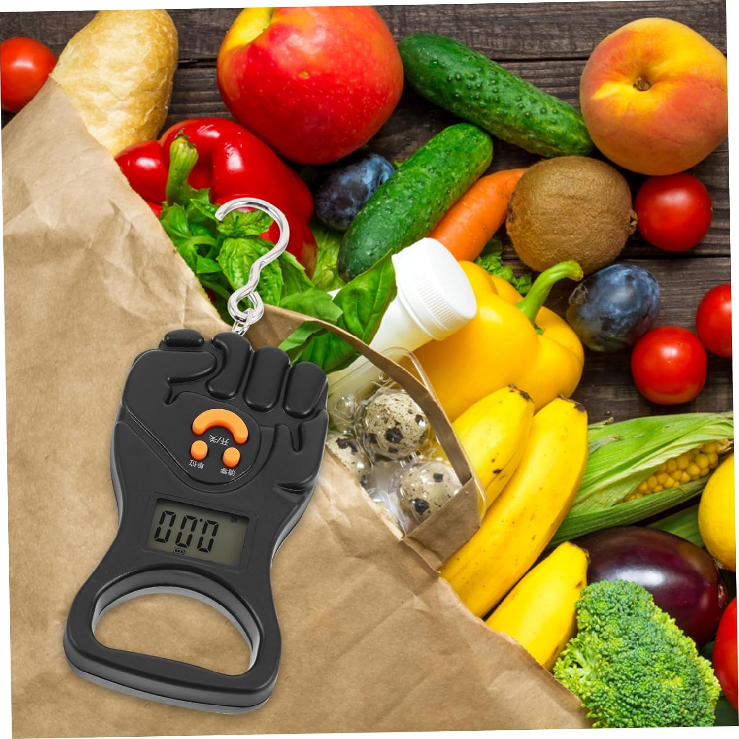 ROMISBABA Travel Scale Luggage Handheld Mini Weight Scale Portable Hook Capacity for Suitcase Fishing image number 2