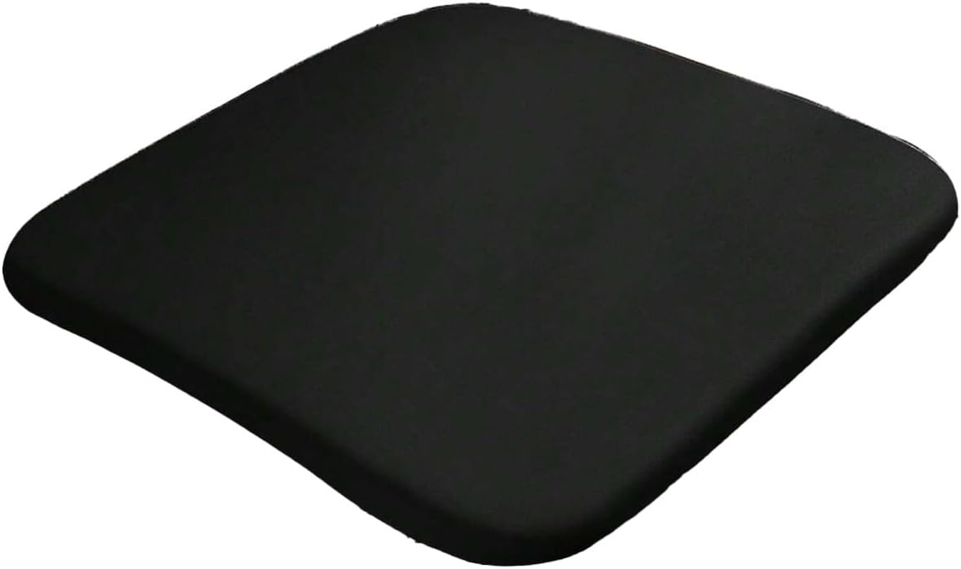 AIMALL Memory Foam Car Seat Cushion 15X15X1.57In Universal Breathable Pad for Driver and Passenger Four Seasons Use Tailbone Relief Support for Office Chair Black Grey Beige