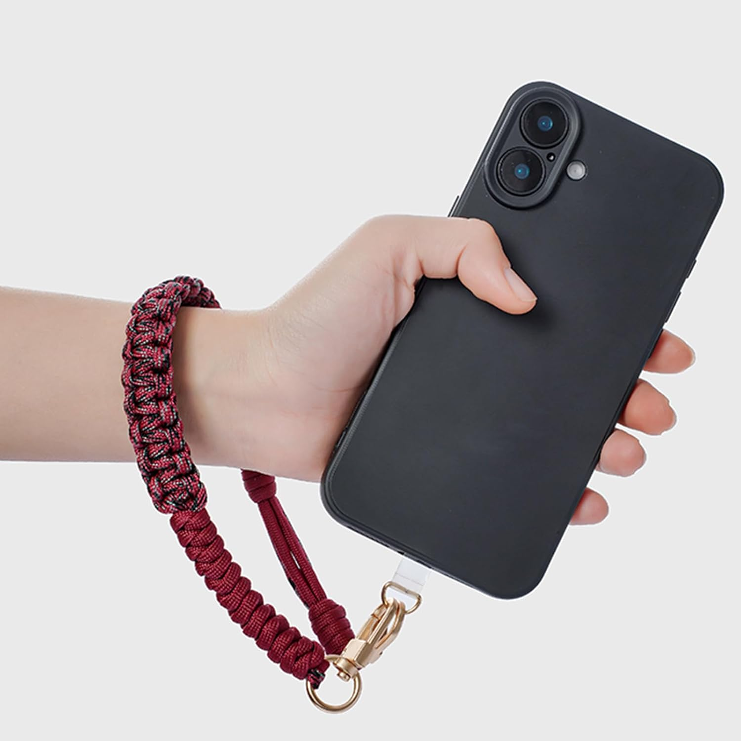 CHUQING Cell Phone Chain Short Wrist Cell Phone Strap Short Key Chain Bracelet Phone Wrist Lanyard