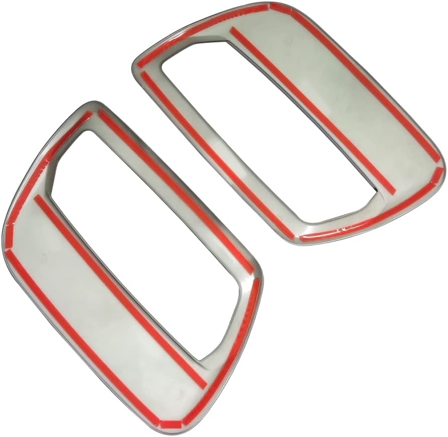 Kolya Glossy Black Exterior Hood Vent Air Outlet Cover Trim for Ford Mustang Accessories 2018 2019 2020 2021 2022 (Not for Shelby Model) image number 1