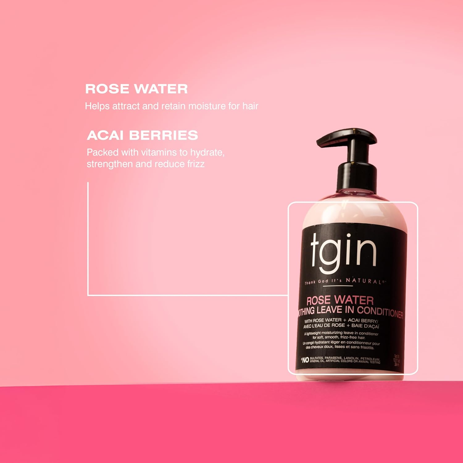 Rose Water Smoothing Leave-In Conditioner image number 1