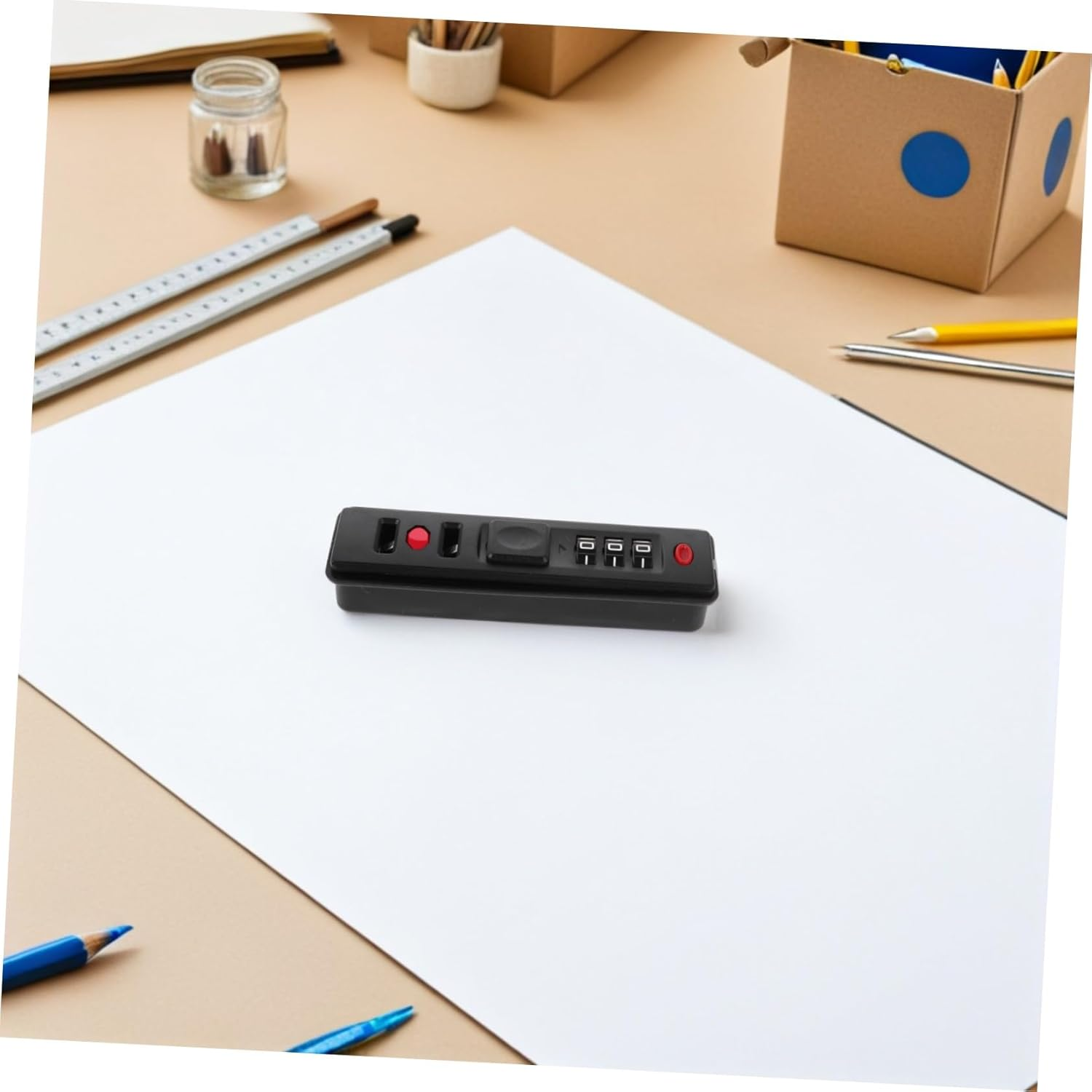 TEMPNAP Heavy Duty Password Luggage Lock for Suitcases Combination Padlock for Travel Bags Backpacks Multipurpose Replacement Lock Resistant to Wear and Easy to Install image number 3