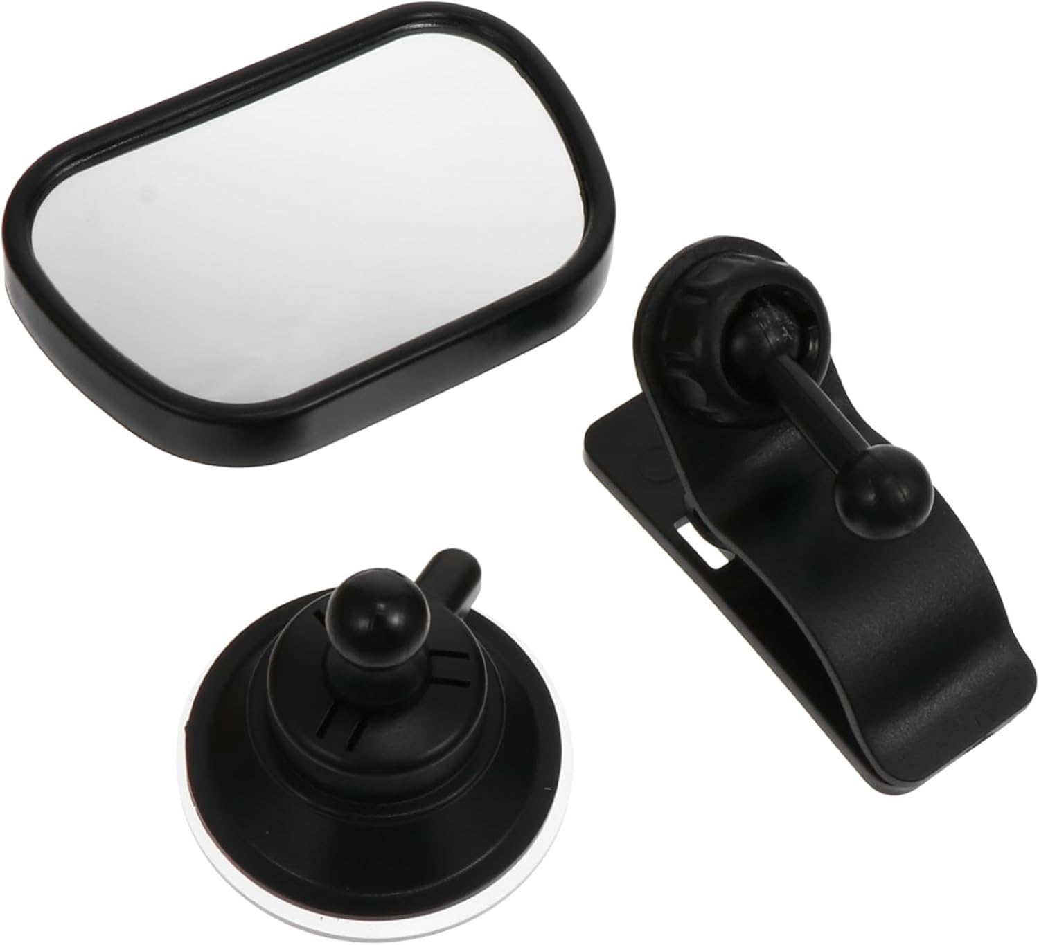 Adjustable Car Mirror for Rear Facing Seats Rearview Mirror with Wide Angle for Car Backseat Monitoring image number 2