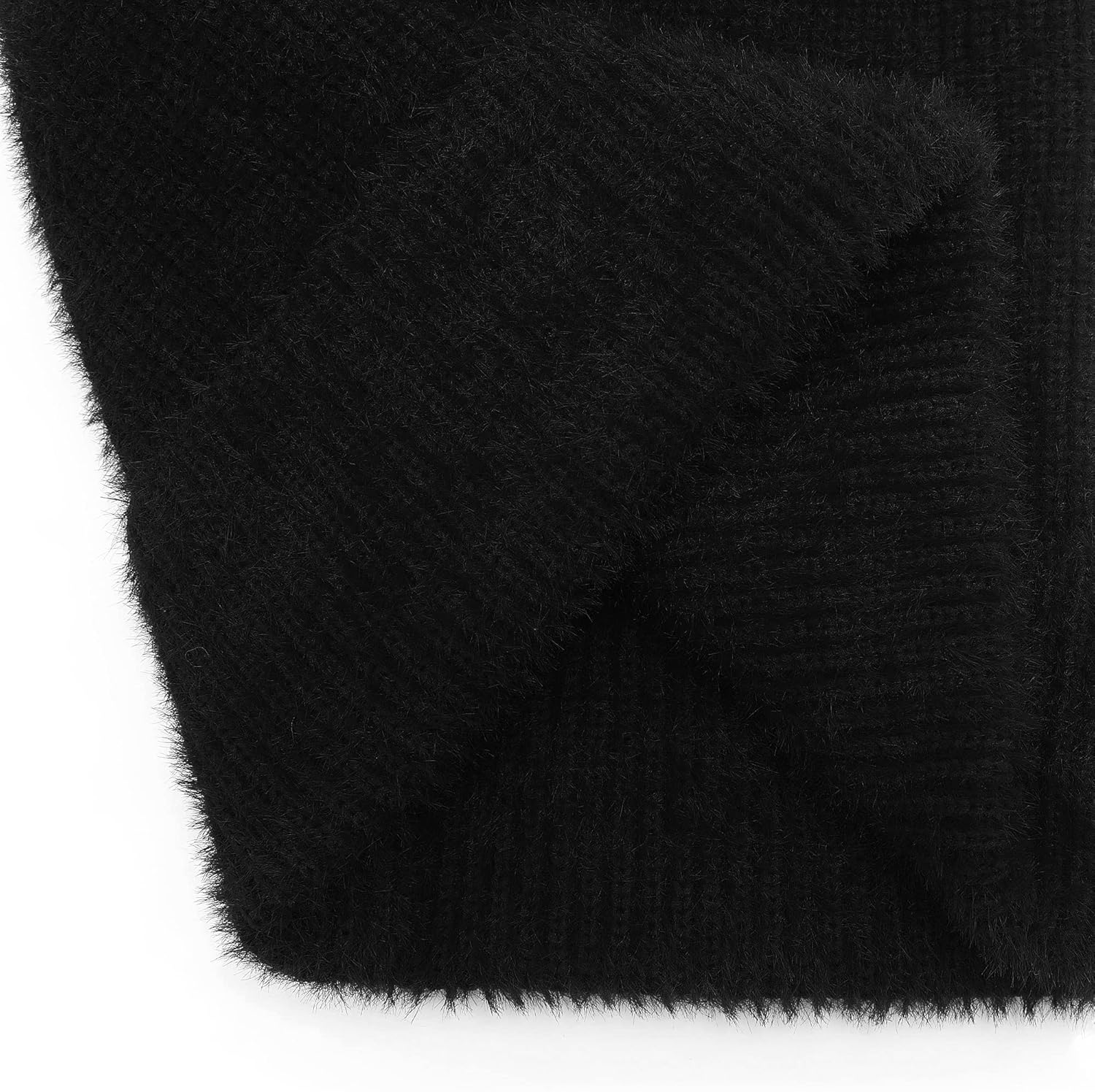 ZLYC Unisex Winter Stretch Beanie Hat Warm Ribbed Knit Skull Cap image number 5
