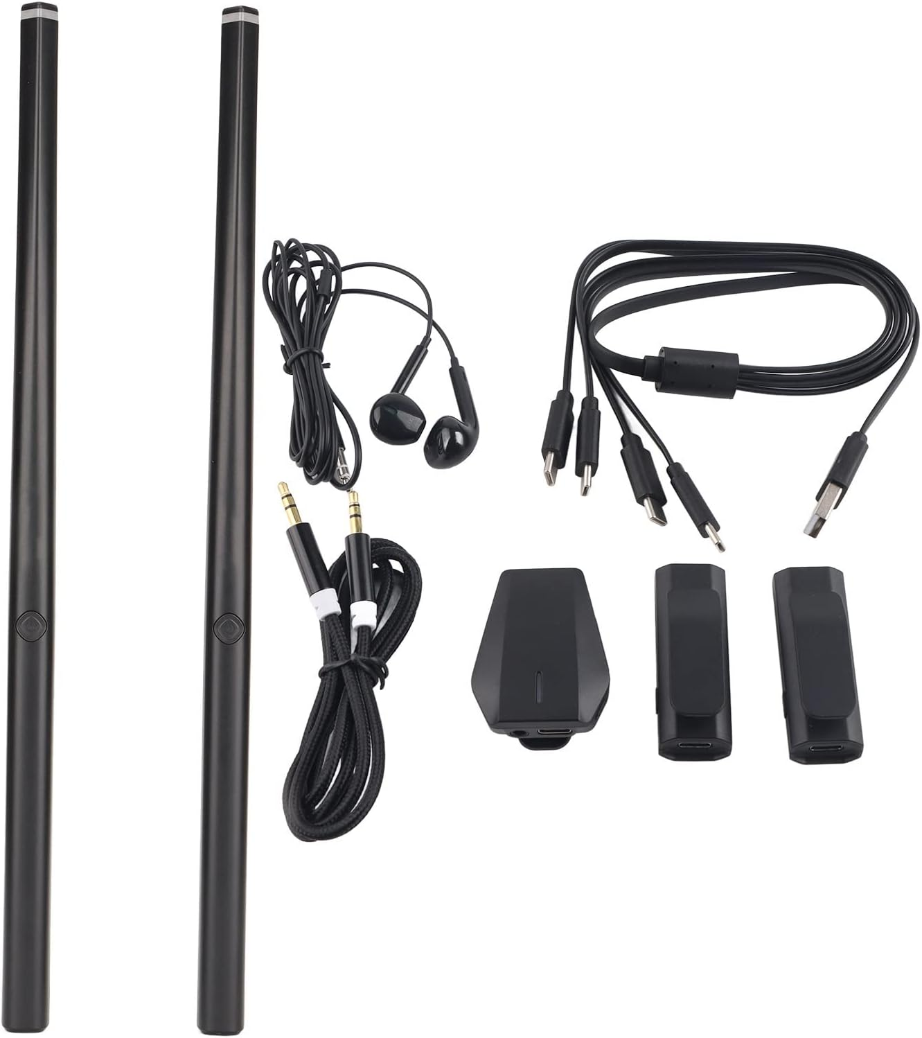 Electronic Drum Kit, Somatosensory Drum Kit Support Midi BT, Virtual Air Drumsticks, Portable Digital Midi Practice Drum Stick, Air Electronic Drum Kit for Children Beginners image number 4