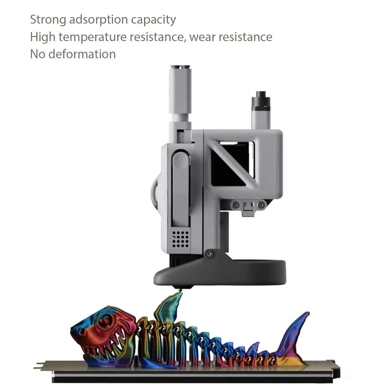 Double Sided Build Plate for Ender 3 S1 S1 Pro, 235X235Mm PEI Coating PET Carbon Fiber Print Bed, 3D Printing Platform Flexible 3D Printer Bed Platform