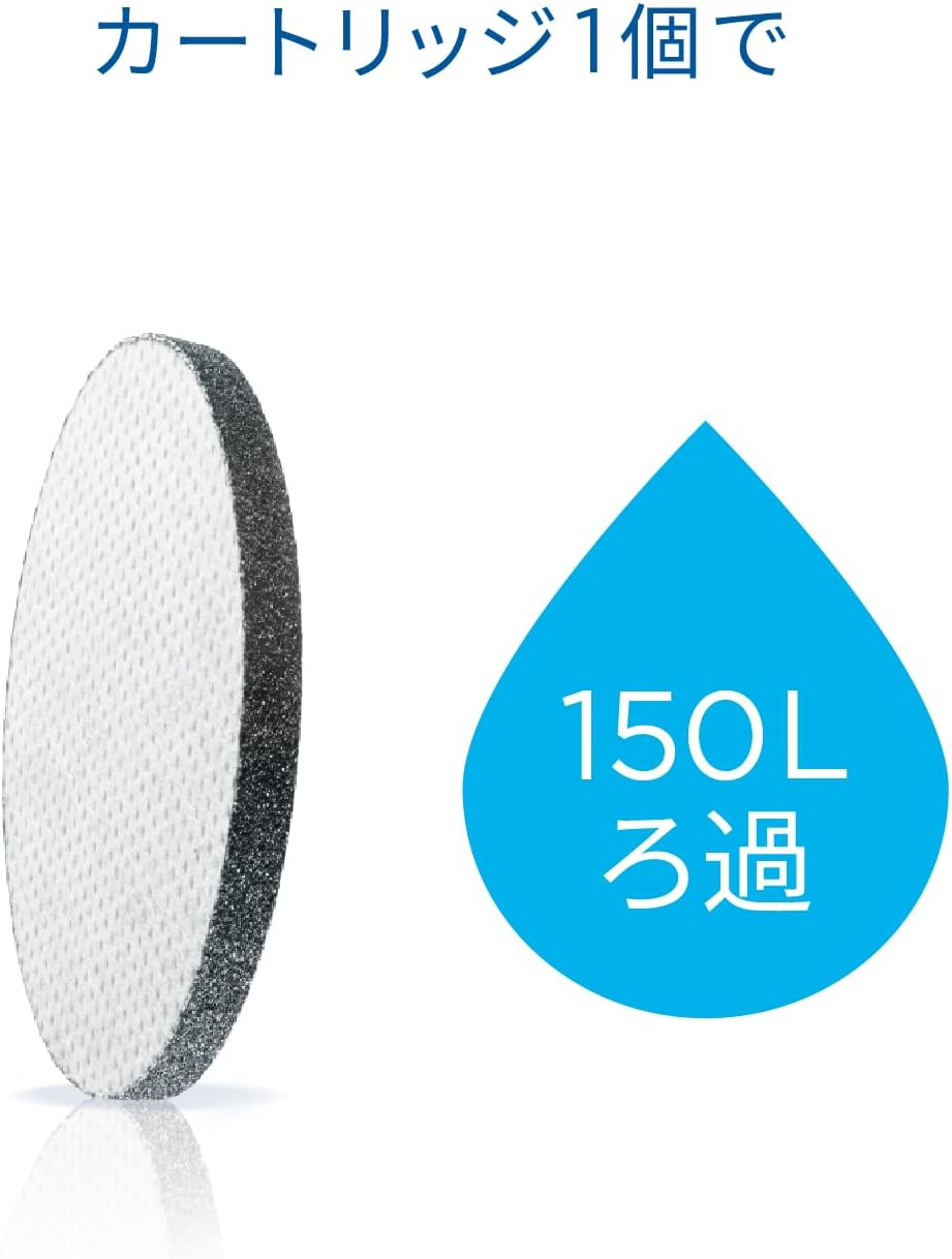 Brita Cartridge Water Purifier, Bottle-Type, Carafe Type, Replacement, 6 Pieces, PFOS/PFOA Removal Tested, Micro Disc image number 6