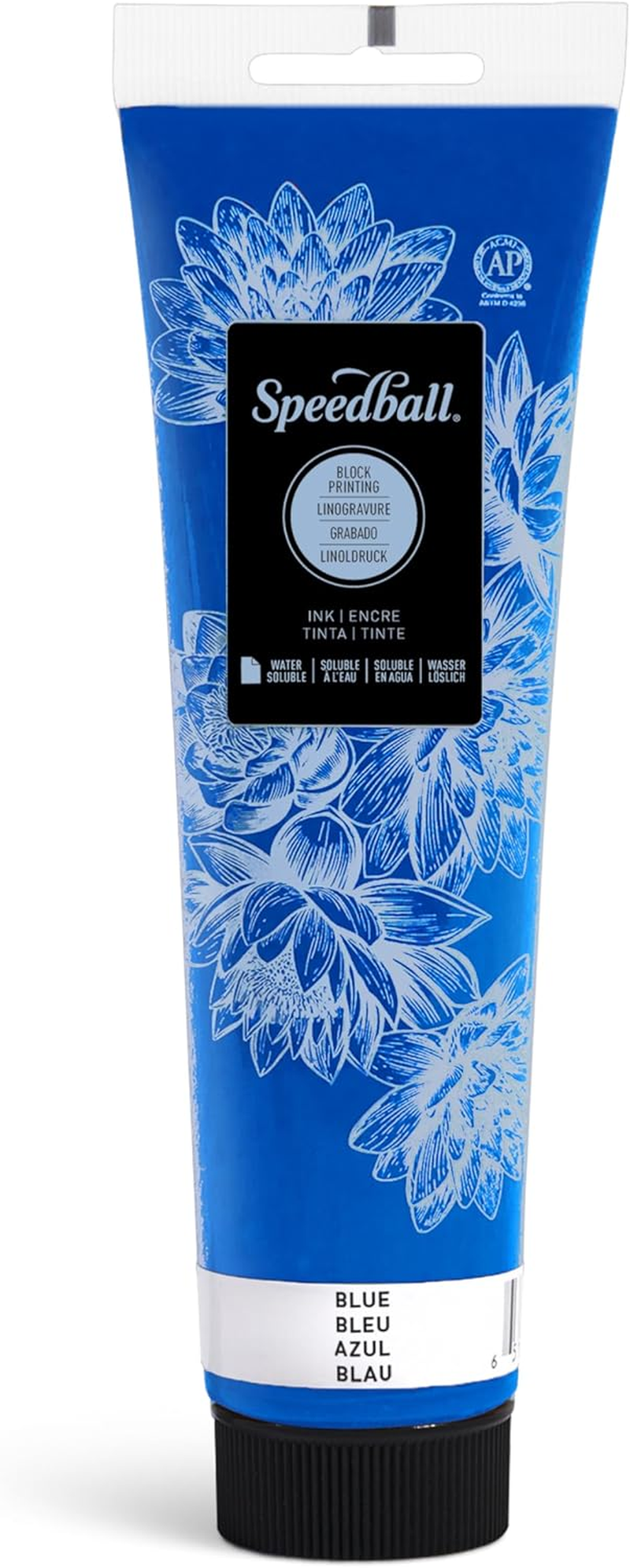 Speedball W/B Orange, 150Ml, Water-Soluble Block Printing Ink - Bold Colour with Satin Finish