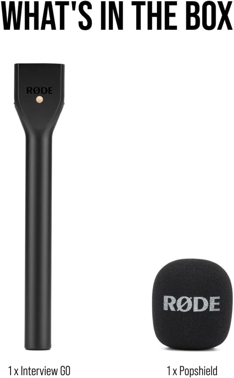 R&Oslash;DE Interview GO Handheld Adaptor for Wireless GO image number 1