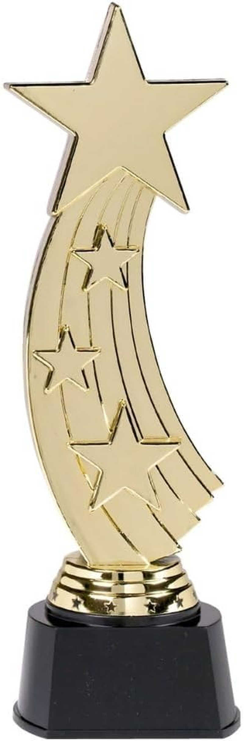 Amscan Hollywood Shooting Star Trophy, 24 Cm Length,Gold image number 1