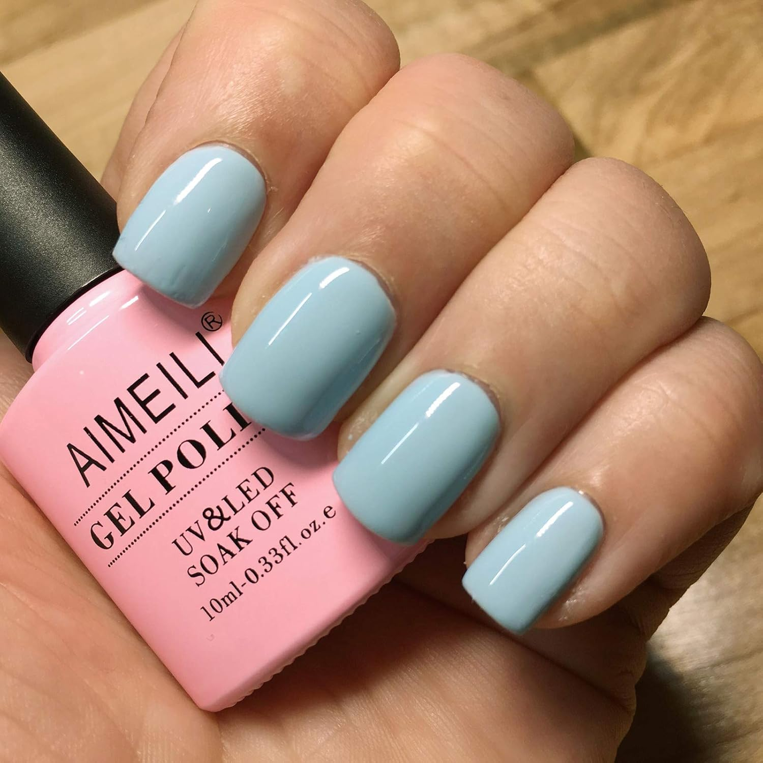 AIMEILI Soak off UV LED Gel Nail Polish - Ixia Viridiflora (112) 10Ml image number 4