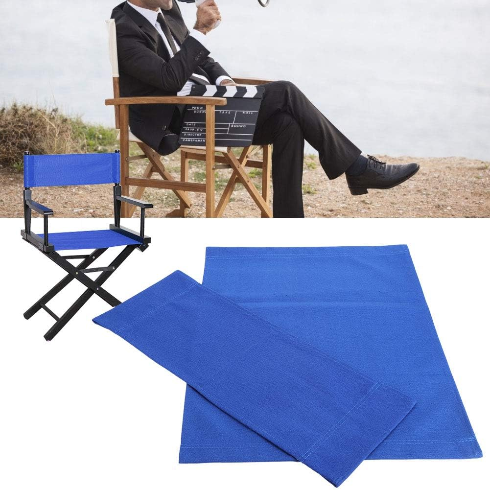 1 Set Director Chair Canvas, for 16'' Directors Chairs Director Chair Replacement Canvas（4 Colors Available） (Blue) image number 2