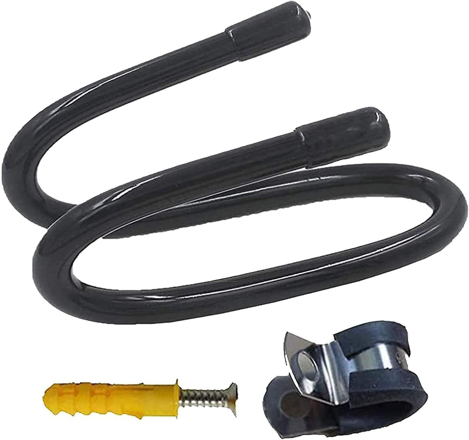 Bendable Ironing Board Hanger Wall Mount Iron Board Hook - Strong & Flexible, Fits Every Shape image number 2