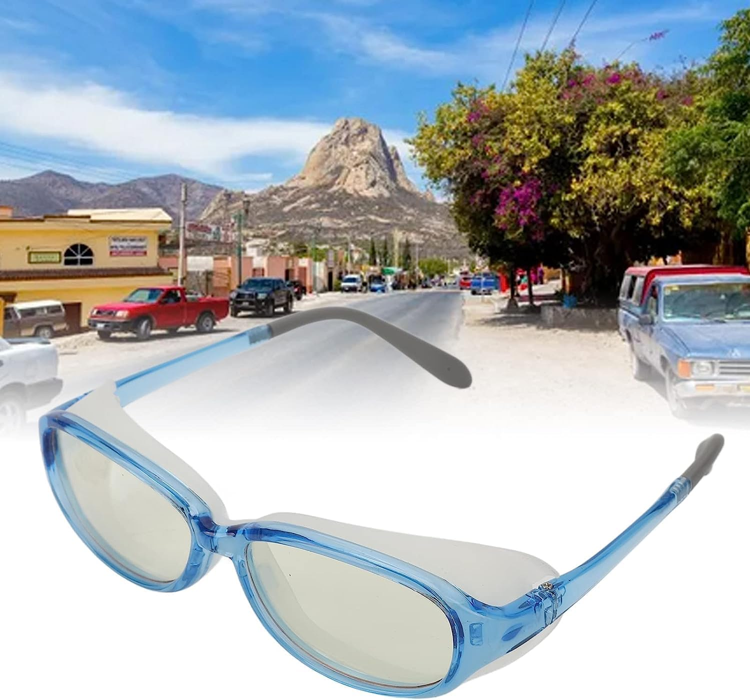 Anti Pollen Glasses, Fully Surrounded Sunglasses Mens, anti Fog UV Protection Harmful Light Blocking Glasses Safety Glasses - Effectively Block Sand, Dust, Pollen image number 1