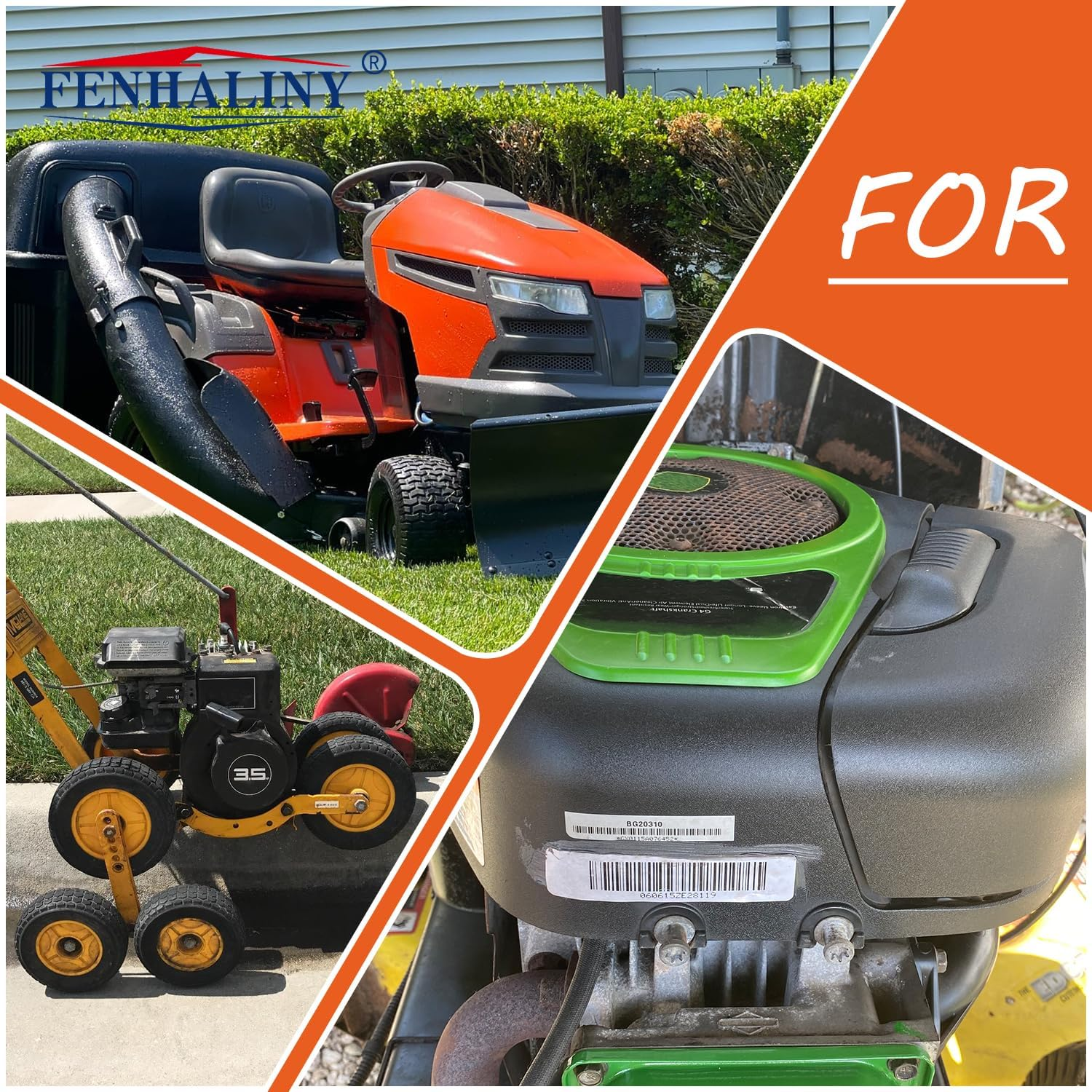 3/16 Generator Fuel Line with Clamp Replacement for Most Honda GX120 GX160 GX200 GX240 GX270 GX340 GX390 GX610 GX620 168F 5.5Hp 6.5Hp Engine Motor Generator Trimmers (2 PACK) - 2 image number 2