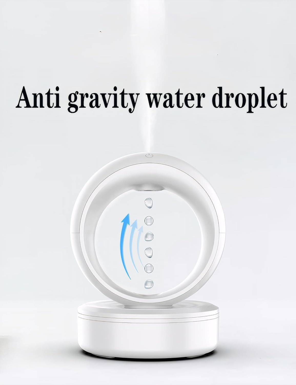 Essential Oil Diffuser, 680Ml Anti-Gravity Air Cool Mist Humidifier Aroma Scent for Home Office LED image number 2