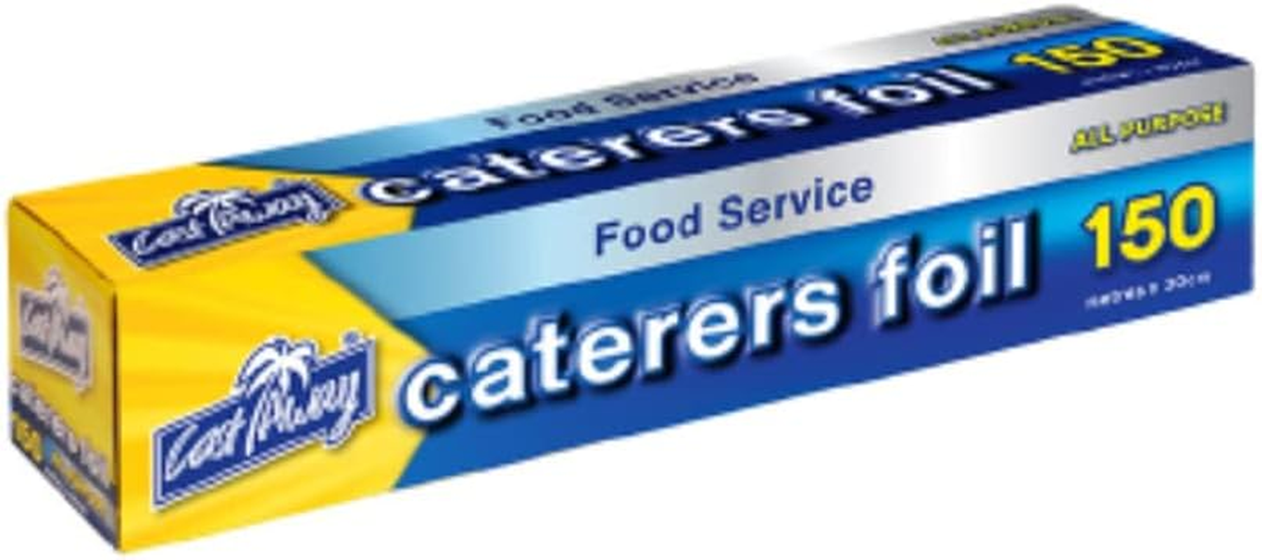 Castaway All Purpose Aluminium Foil Roll, 30 Cm X 150 M Size
