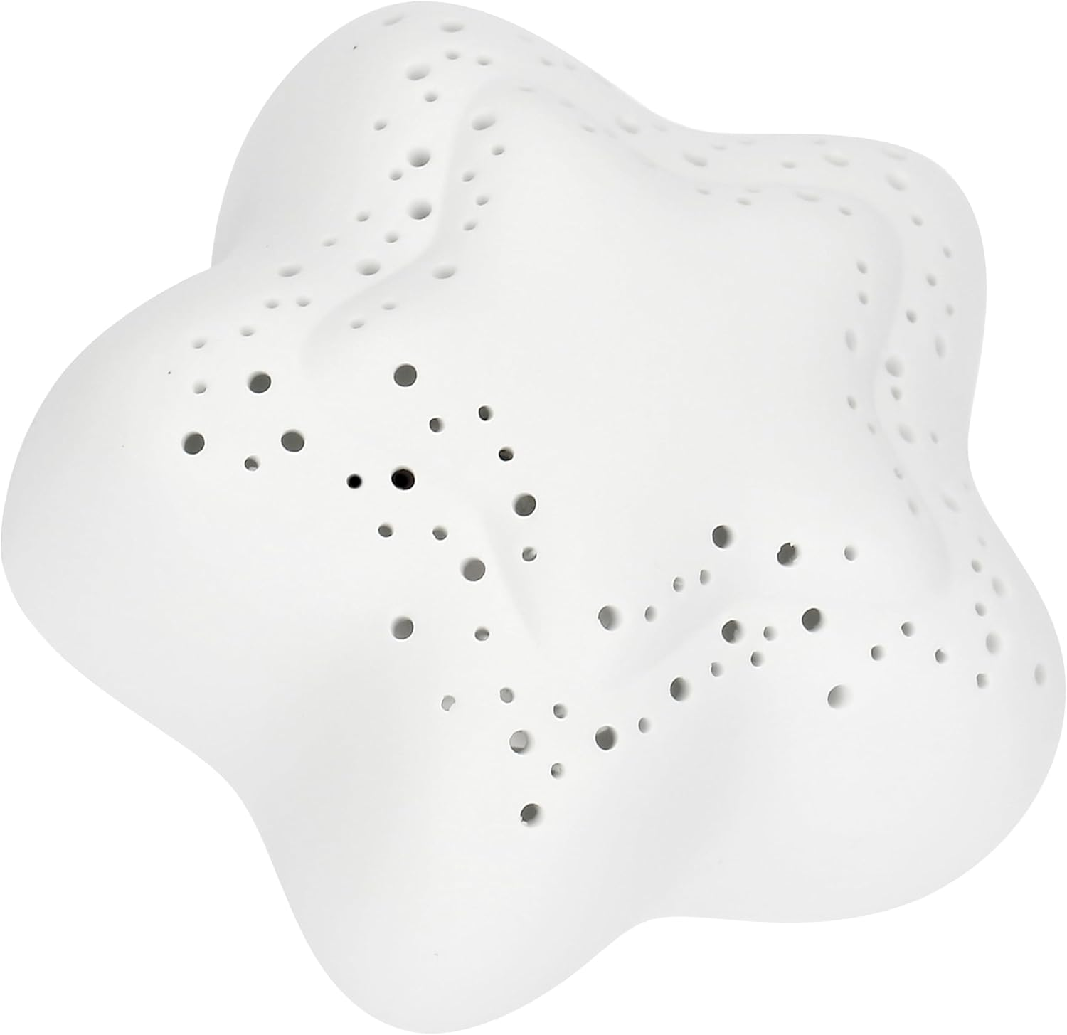 THUN - Mini Star Lamp - Porcelain - Collection Bonboniere - 10 X 5 X 9.5 Cm image number 1