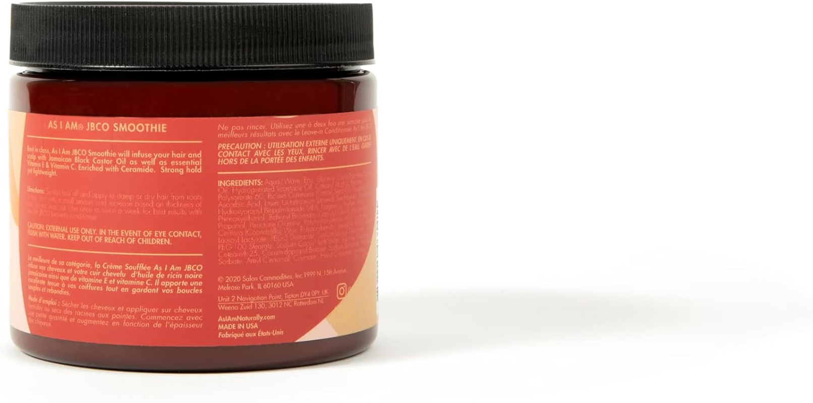 AS I AM Jamaican Black Castor Oil Smoothie image number 3